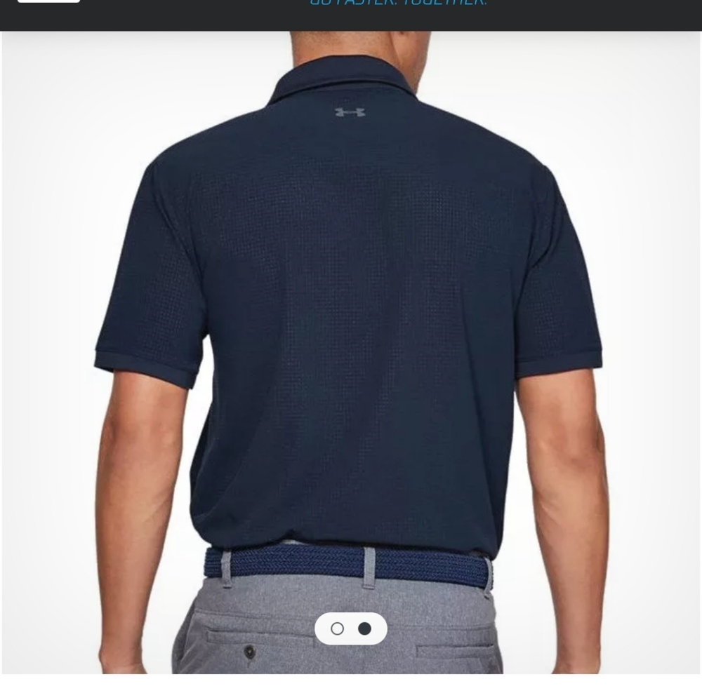 Under armor polo shirt size large